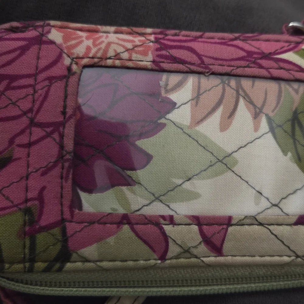 Floral Vera Bradley Wristlet Wallet - Picture 4 of 6